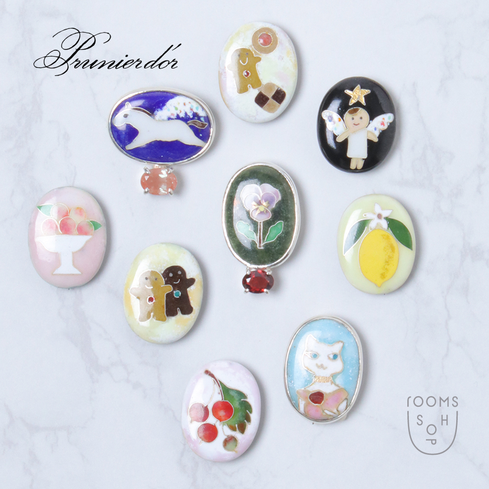 新着】Prunier d'or -みずみずしさを表現した七宝ジュエリー-｜rooms